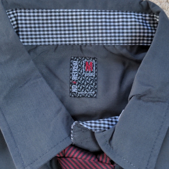 No Retreat Button Down and Tie Combo! - Picture 2 of 6